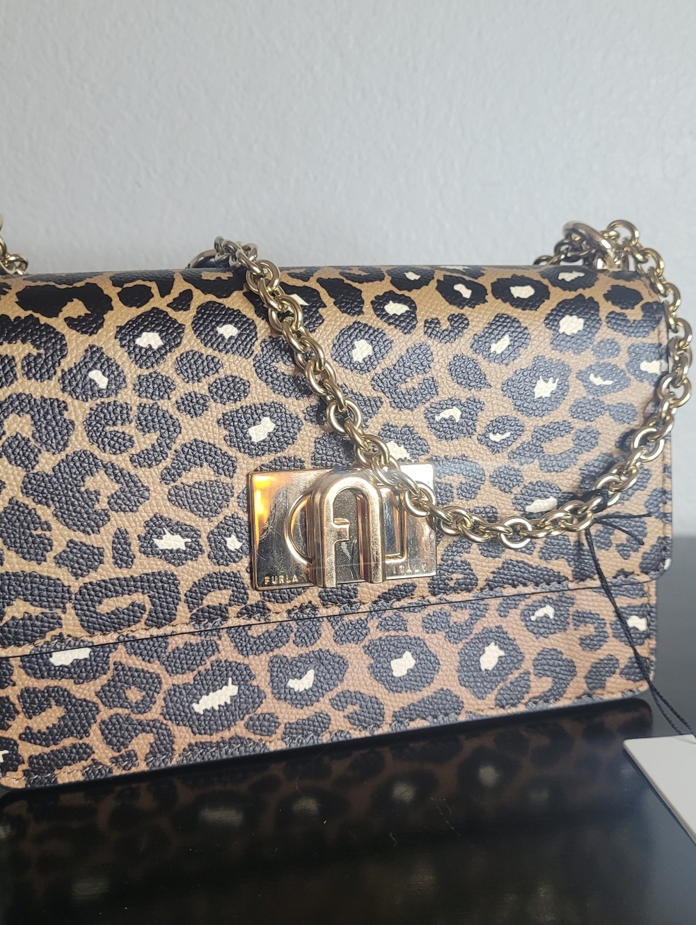FURLA 1927 CROSSBODY MINI BAG - Cheetah print 🐆 - Picture 3 of 14